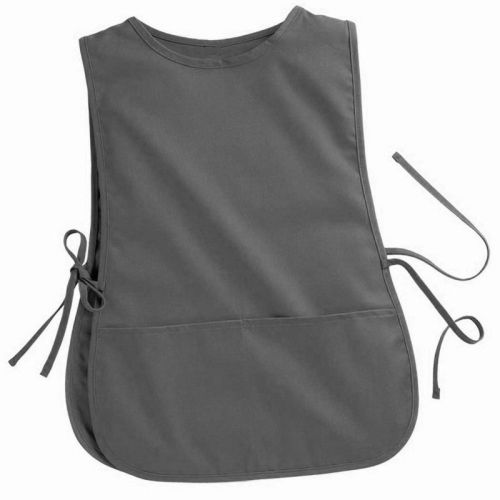 Women's Round Neck Pocket Strap Protective Vest Solid Color Household Vest Apron